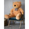 Velký plyšový medvěd Classico 130 cm medový 3