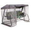 Zahradní houpačka s moskytiérou a s bočními stolky Celebes Plus Black Edition G058-02PB PATIO 1