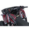 Dětská benzínová čtyřkolka 120ccm DISCOVERER červená 24