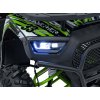 Dětská benzínová čtyřkolka 120ccm DISCOVERER zelená 17