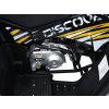 Dětská benzínová čtyřkolka 120ccm DISCOVERER žlutá 12