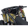 Dětská benzínová čtyřkolka 120ccm DISCOVERER žlutá 24