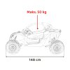 Elektrické autíčko Buggy Maverick Turbo RR STRONG červené 22