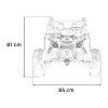 Elektrické autíčko Buggy Maverick Turbo RR STRONG červené 23
