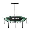 Aga FITNESS Trampolína 130 cm Zelená + madlo 4