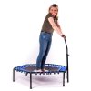 Aga FITNESS Trampolína 130 cm Modrá + madlo 5