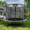 Aga SPORT EXCLUSIVE Trampolína 305 cm Šedá + ochranná síť + žebřík 8