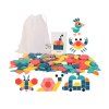 Aga Dřevěná puzzle geometrické tvary 180 dílů 4