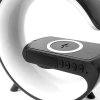 Aga RGB LED Lampa 5v1 s bezdrátovou nabíječkou Černá 4