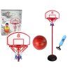 Basketbalový koš na zahradu červený