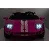 Elektrické autíčko Ford GT 4x100W 24V růžové 17