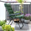 Polohovací zahradní křeslo Setenil Black Edition H024-32PB PATIO