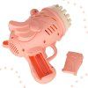 Pistolet do baniek mydlanych banki mydlane ze skrzydlami rozowy 134414