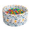 k22695 aga suchy bazen 90x40 cm s micky dinosauri 1