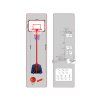 Basketbalový koš s deskou + míč a pumpička 4