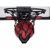 Basketbalový set deska s košem počítadlo bodů + míč 7