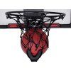 Basketbalový set deska s košem počítadlo bodů + míč