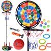 Sportovní sada 3v1 Basketbalový stojan + příslušenství