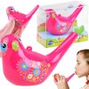 Hračka Ptáček Vodní píšťalka Water Bird růžová