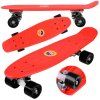 Skateboard FISZKA do 50 kg ČERVENÝ
