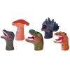 Maňásci na prsty Dinosaurus gumové 5
