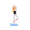 Panenka gymnastka cvičí jógu fitness 30 cm 6