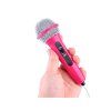 Hudební růžový reproduktor Boombox pro děti s mikrofonem