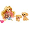 Panenka Enchantimals Golden Retriever figurky štěňátek veverka 2