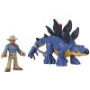 Figurky Jurassic World Imaginext Stegosaurus + Dr. Grant