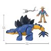 Figurky Jurassic World Imaginext Stegosaurus + Dr. Grant