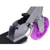 Koloběžka Skládací se Svítícími koly fialová 13