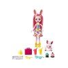 Panenka Enchantimals Bree Bunnymobile králičí auto 2