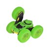 RC auto STUNT CAR 360 stupňů oboustranné zelené