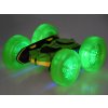 RC auto STUNT CAR 360 stupňů oboustranné zelené