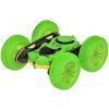 RC auto STUNT CAR 360 stupňů oboustranné zelené