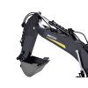 RC Bagr Robustní na pásech Kouř Světlo LED + Ovladač
