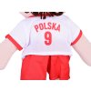 Hadrová panenka POLSKÝ Fotbalista č. 9 fotbal Měkká látková 5