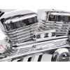 Elektrická motorka Chopper max 80 kg plynová rukojeť