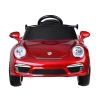 Elektrické autíčko Porsche RUF CTR3 na baterii červené + dálkový ovladač