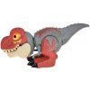 Pohyblivý DINOSAURUS Tyranosaurus Rex Zvuk + světlo ČERVENÝ