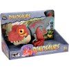 Pohyblivý DINOSAURUS Tyranosaurus Rex Zvuk + světlo ČERVENÝ