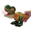 Pohyblivý DINOSAURUS Tyrannosaurus Rex Zvuk + světlo ZELENÝ