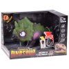 Figurka dinosaurus triceratops interaktivní se zvukem gumová
