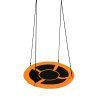 k19242 aga zavesny houpaci kruh 90 cm oranzovy 1