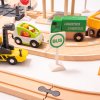 Aga4Kids Dřevěná vláčkodráha 36 dílů DS5642 4