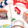 Aga4Kids Dřevěná vláčkodráha 30 dílů DS5646 2