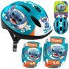 Ochranný set Helma + chrániče Disney STITCH nastavitelný S