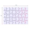 Podlahové puzzle Ledové království 40 dílků 100x70
