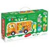 Puzzle CzuCzu Moto Popelářské auto 26 dílků 2+