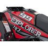 Benzínová čtyřkolka EXPLORER 110 ccm Červená
